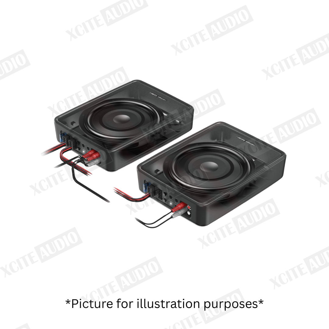 harman/kardon Feel 700 | Slim Active Underseat Subwoofer | Dual Upgrade Capable | 125 Watt RMS