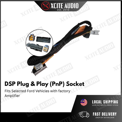 Digital Sound Processor(DSP) Plug & Play Cable Socket For Proton/Perodua/Toyota/Nissan/Mazda/Honda/Hyudai/BMW/Audi/Mini/Mercs