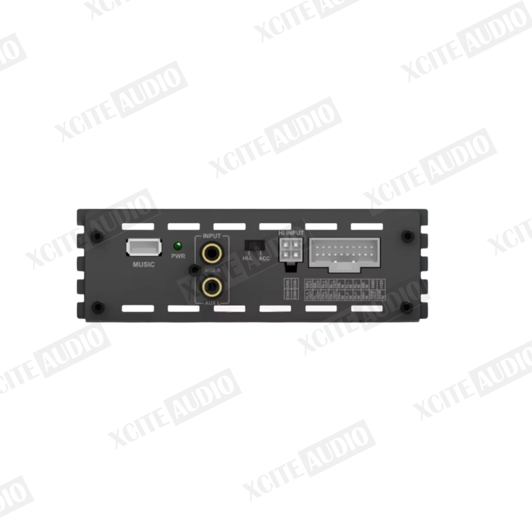 Blaupunkt GTD 1608 A 6-CH High/2-CH Low Level Inputs | 6-CH Low Level Inputs | 6-CH Speaker/8-CH Low Level RCA Outputs