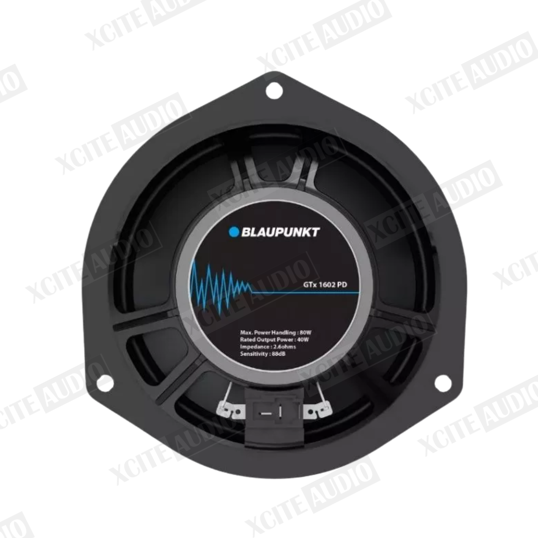 Blaupunkt Plug & Play 2-Way Coaxial Speaker Upgrade GTx 1602 PD For Perodua