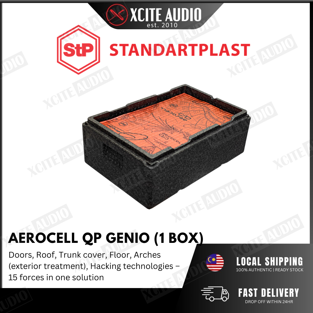 STP Aerocell QP Genio Hacking technologies – 15 forces in one solution - 1 Box