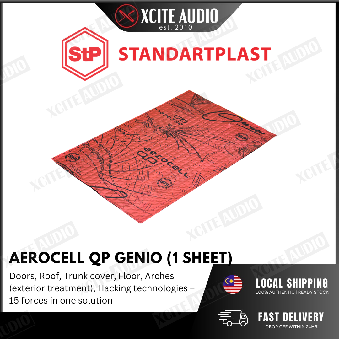 STP Aerocell QP Genio Hacking technologies – 15 forces in one solution - 1 Sheet