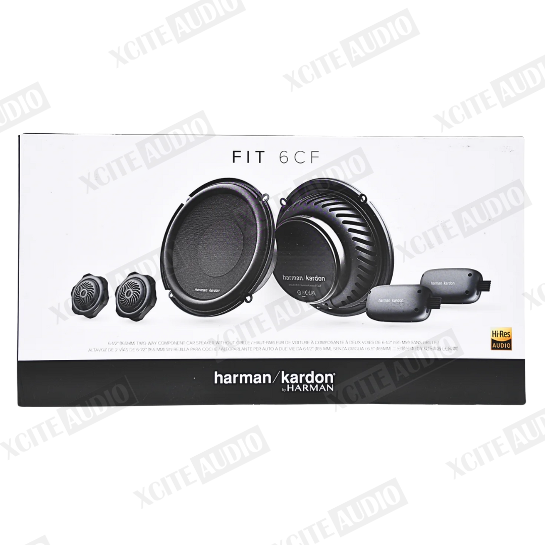 HARMAN KARDON FIT 6CF - Fit Series 2-way 6.5" Hi-Res Car Component Speaker System