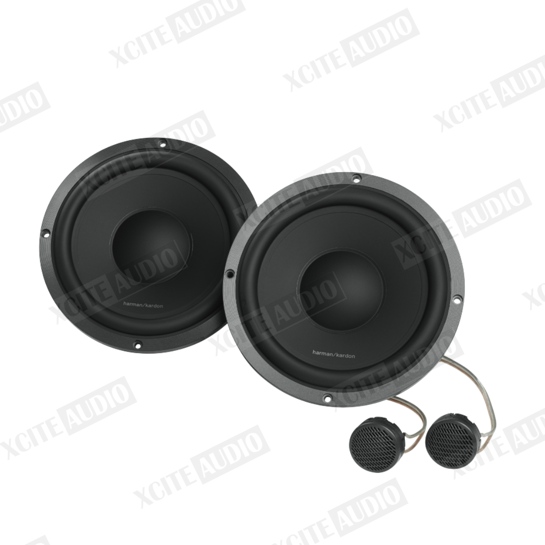 harman/kardon FLOW 601CFS | 6.5" 120W RMS 2-way Component Car Speaker System Without Crossover