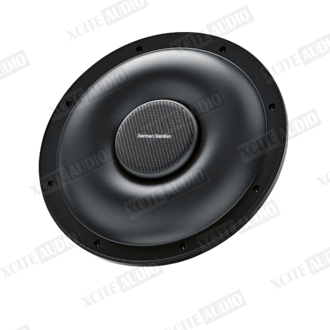 harman/kardon Flow 80 | 20cm / 8" | BMW Compatible Plug & Play Subwoofer | 125 Watt RMS @ 4 Ω