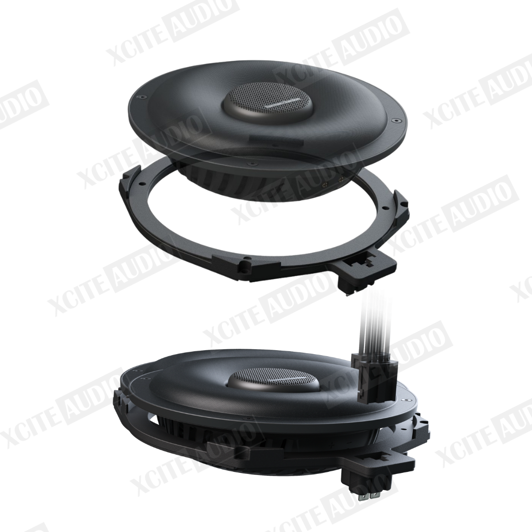 harman/kardon Flow 80 | 20cm / 8" | BMW Compatible Plug & Play Subwoofer | 125 Watt RMS @ 4 Ω