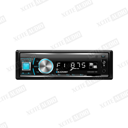 Blaupunkt HOKKAIDO 100 Single DIN Bluetooth USB SDHC MP3 Radio Receiver (No CD)