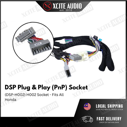 Digital Sound Processor(DSP) Plug & Play Cable Socket For Proton/Perodua/Toyota/Nissan/Mazda/Honda/Hyudai/BMW/Audi/Mini/Mercs