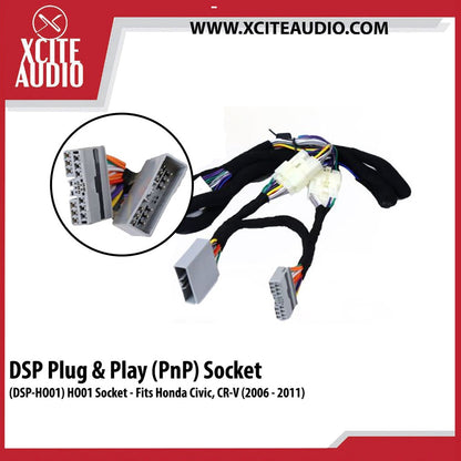 Digital Sound Processor(DSP) Plug & Play Cable Socket For Proton/Perodua/Toyota/Nissan/Mazda/Honda/Hyudai/BMW/Audi/Mini/Mercs