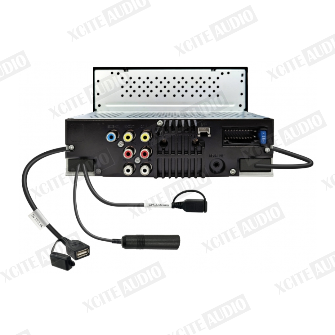 JVC KW M590BT - 6.8" Digital Media Receiver with Apple Carplay & Android Auto