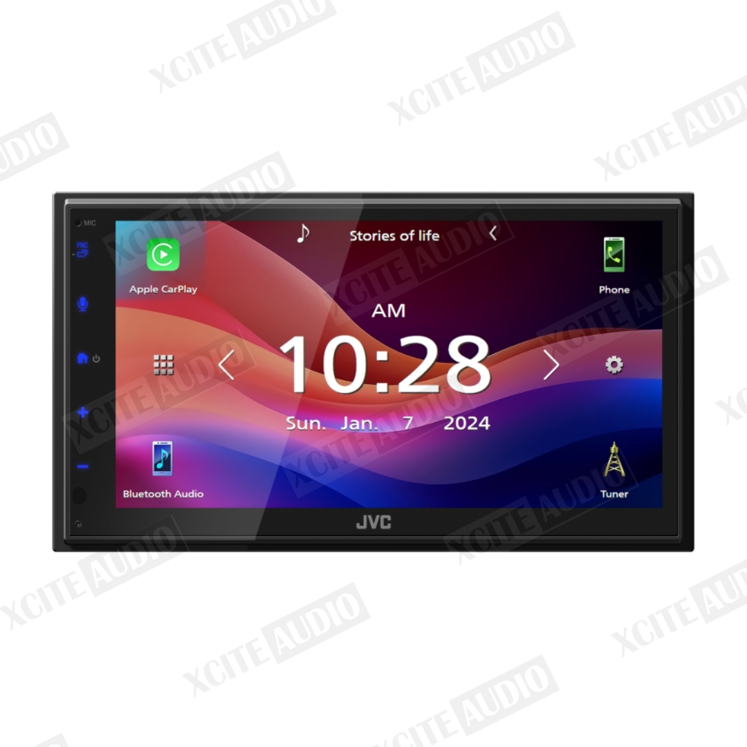 JVC KW M690BW - 6.8" Digital Multimedia Receiver with Apple Carplay/Android Auto