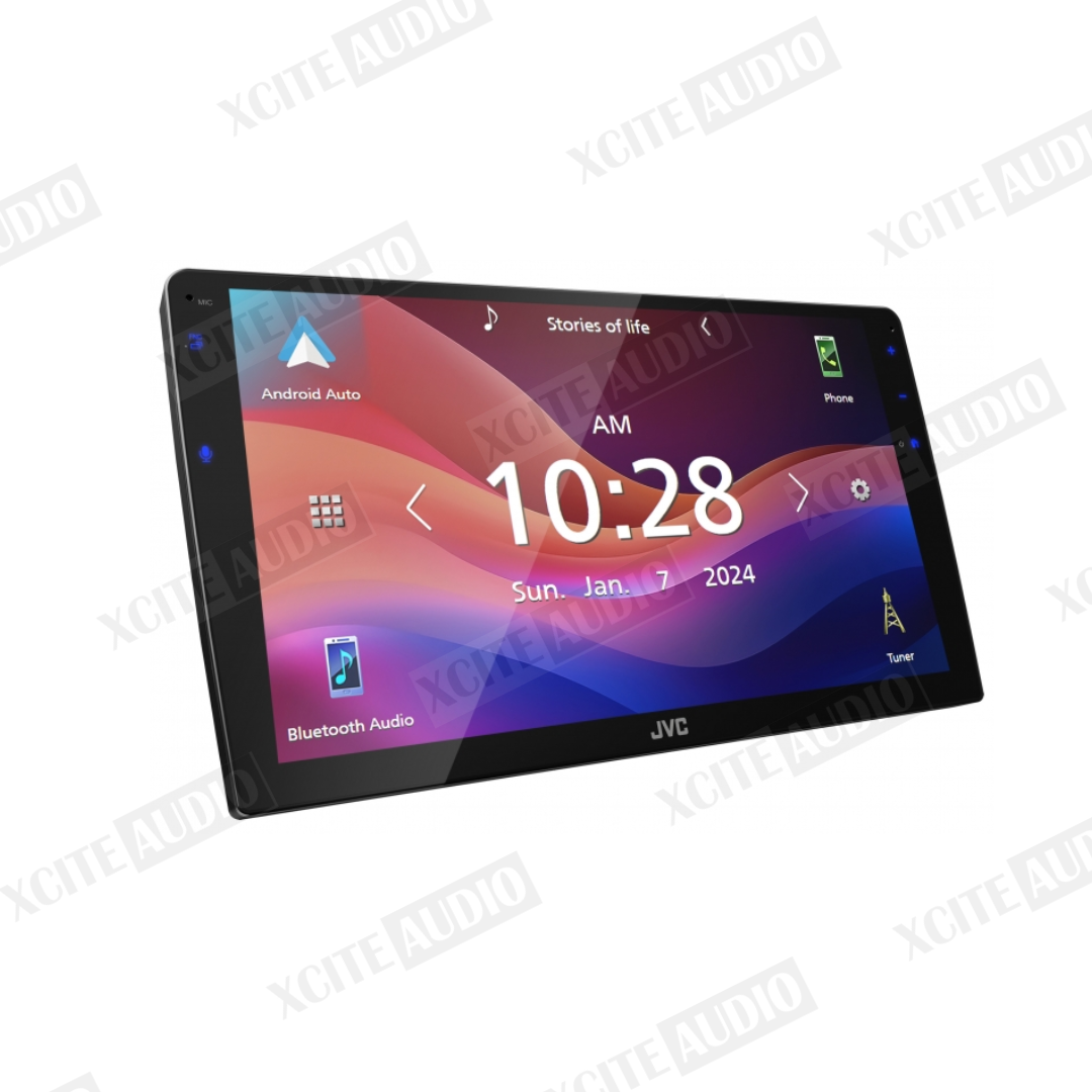 JVC KW M80AW - 9.0" (Android Shape) Digital Multimedia Receiver with Apple Carplay/Android Auto