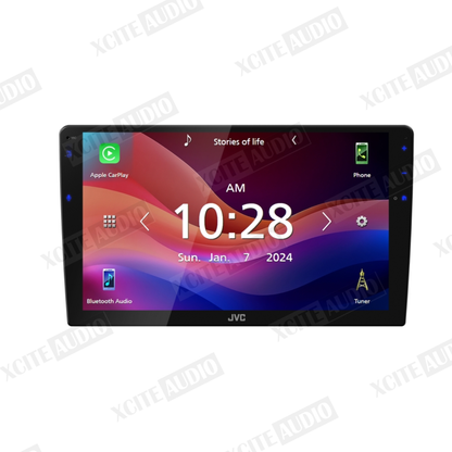 JVC KW M80AW - 9.0" (Android Shape) Digital Multimedia Receiver with Apple Carplay/Android Auto