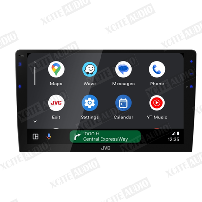 JVC KW M80AW - 9.0" (Android Shape) Digital Multimedia Receiver with Apple Carplay/Android Auto