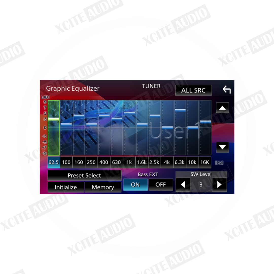 JVC KW M80AW - 9.0" (Android Shape) Digital Multimedia Receiver with Apple Carplay/Android Auto