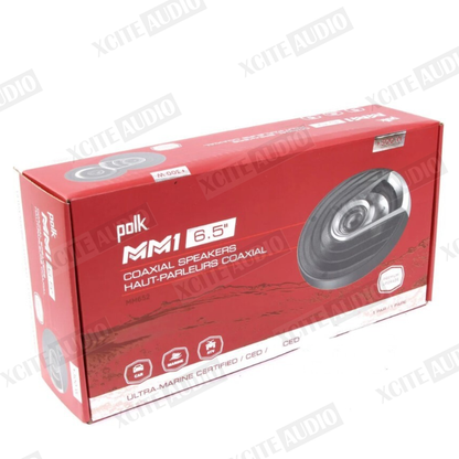 POLK MM652 - MM Series 6.5inch Marine Grade 2-Way Coaxial Car Speakers