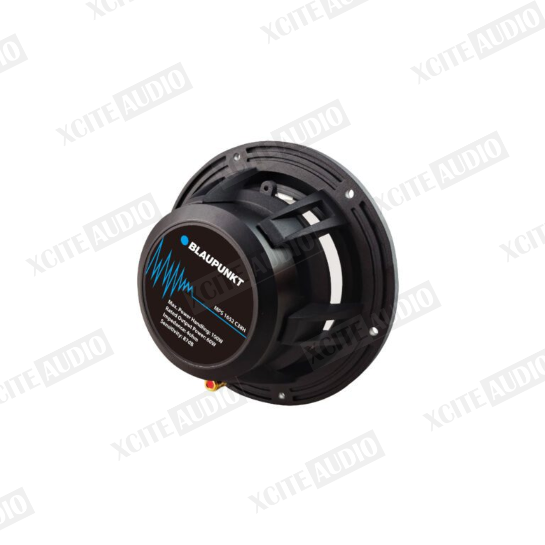 Blaupunkt 2-Way Component Speaker MPS 1652 C38H Velocity Power Series 6.5" 100W Max Power Handling