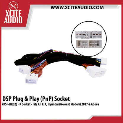 Digital Sound Processor(DSP) Plug & Play Cable Socket For Proton/Perodua/Toyota/Nissan/Mazda/Honda/Hyudai/BMW/Audi/Mini/Mercs