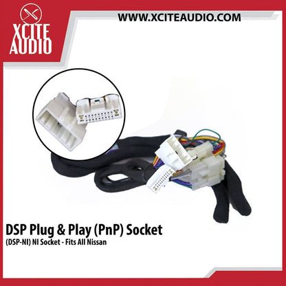 Digital Sound Processor(DSP) Plug & Play Cable Socket For Proton/Perodua/Toyota/Nissan/Mazda/Honda/Hyudai/BMW/Audi/Mini/Mercs