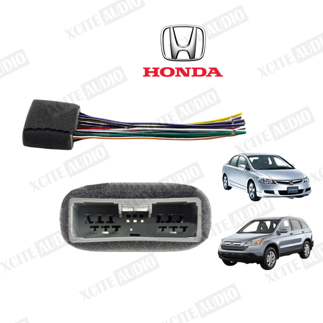 Honda Civic / Honda CR-V 2006-2009 HDAL-812F Car Stereo Wiring Harness Adapter Steering Wheel Control Adapter (Female)