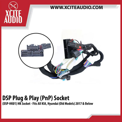 Digital Sound Processor(DSP) Plug & Play Cable Socket For Proton/Perodua/Toyota/Nissan/Mazda/Honda/Hyudai/BMW/Audi/Mini/Mercs