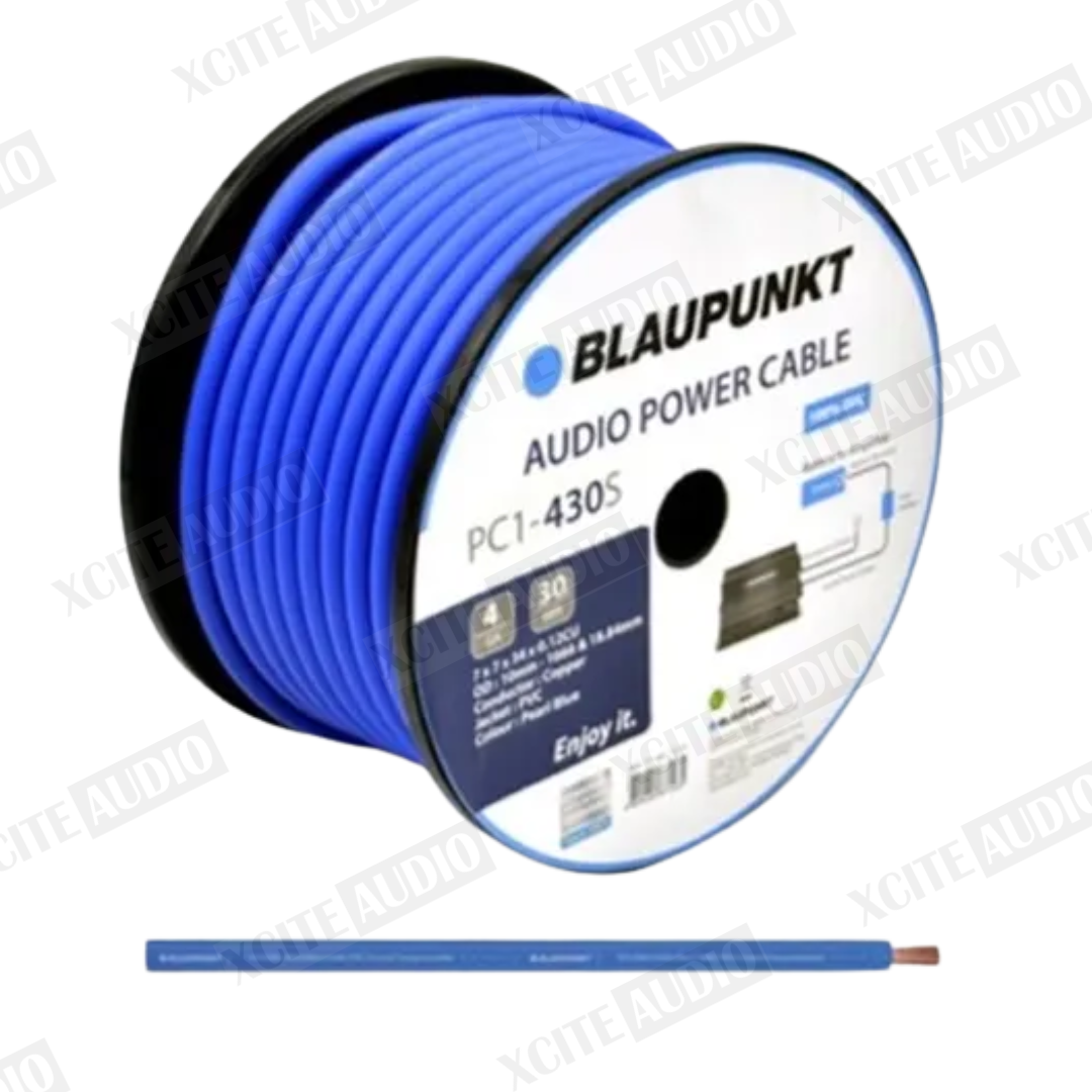 BLAUPUNKT Pure Copper Audio Power Cable PC1 4 GAUGE/8 GAUGE | Power Cable (BULK)