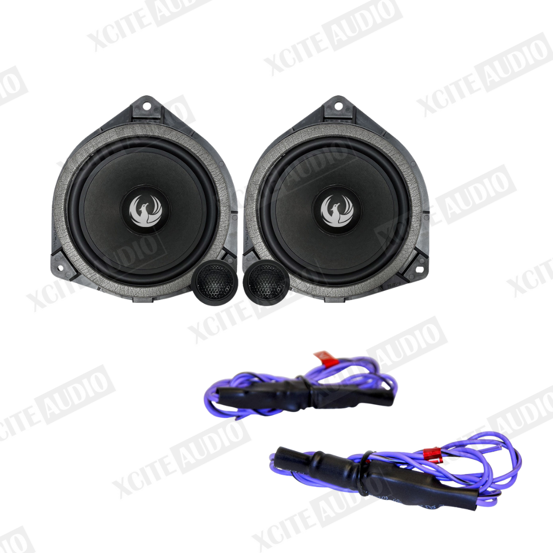Phoenix Gold ZDST6CS - ZD Series 6.5inch Plug & Play Toyota 2-Way Car Component Speaker System