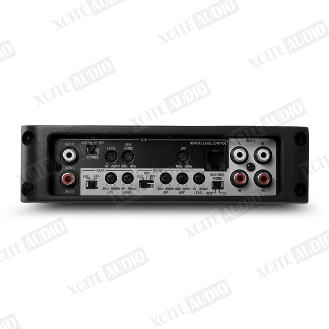 Polk Audio PA D5000.5 5-channel car amplifier — 70 watts RMS x 4 at 4 ohms + 500 watts RMS x 1 at 1 ohm