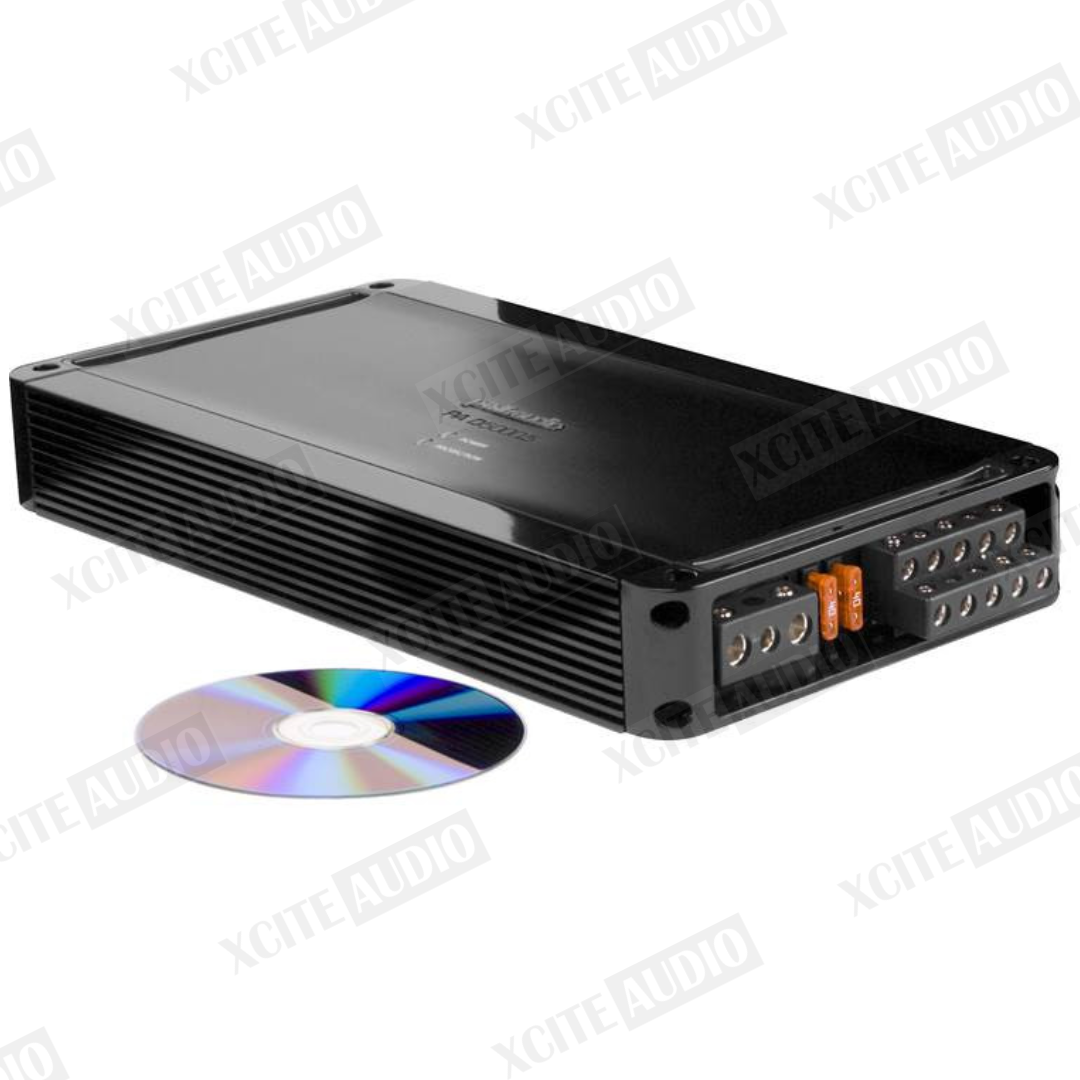 Polk Audio PA D5000.5 5-channel car amplifier — 70 watts RMS x 4 at 4 ohms + 500 watts RMS x 1 at 1 ohm