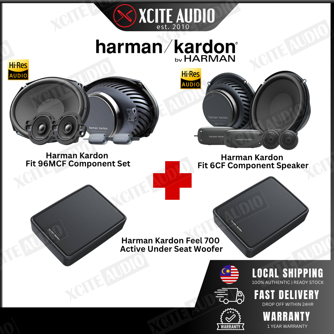 Harman Kardon Alphard/Vellfire (Without JBL System) Speaker + Woofer Bundle Package