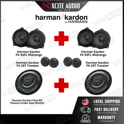 Harman Kardon BMW/MINI Speaker + Woofer Bundle Package