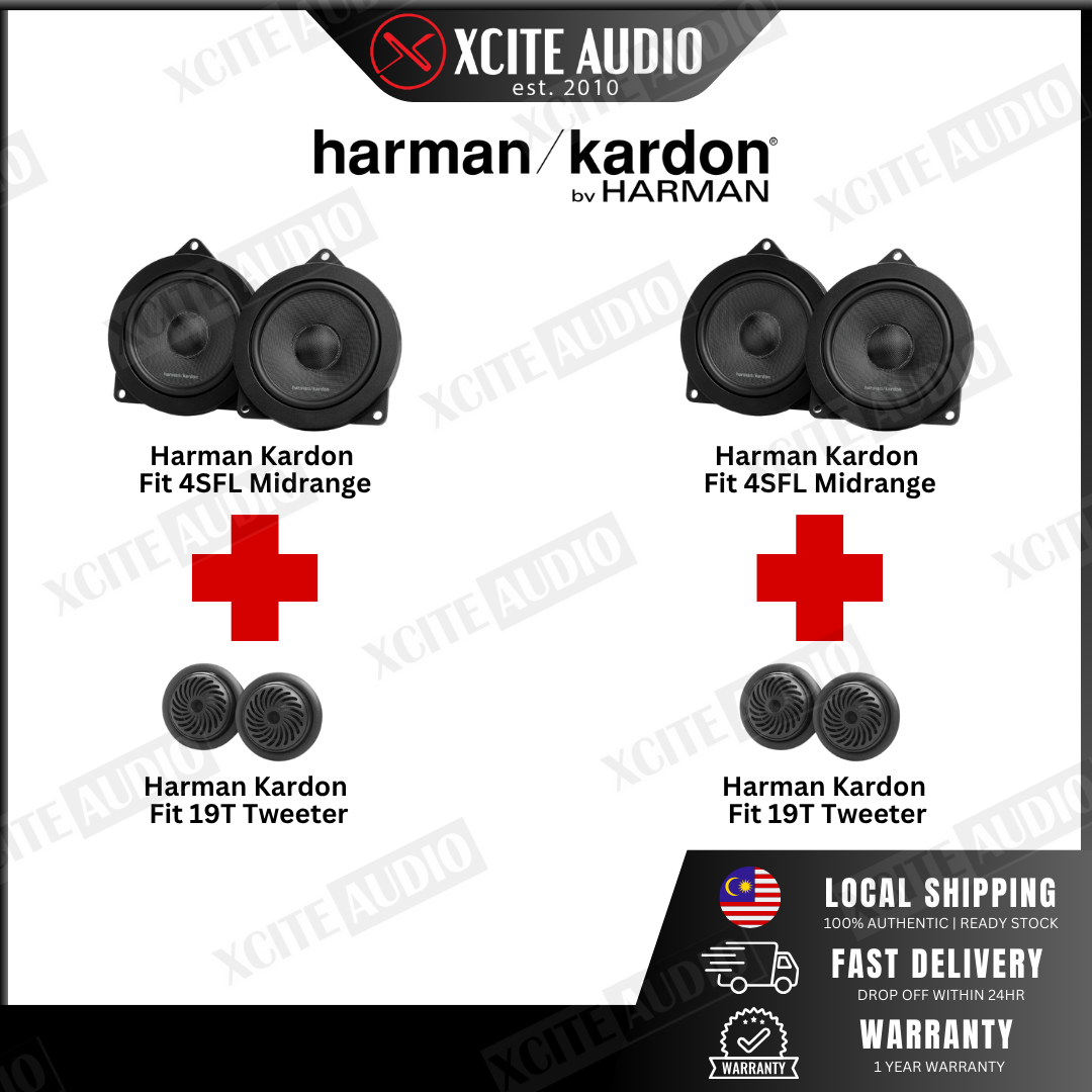 Harman Kardon BMW/MINI Plug n Play Speaker Bundle Package