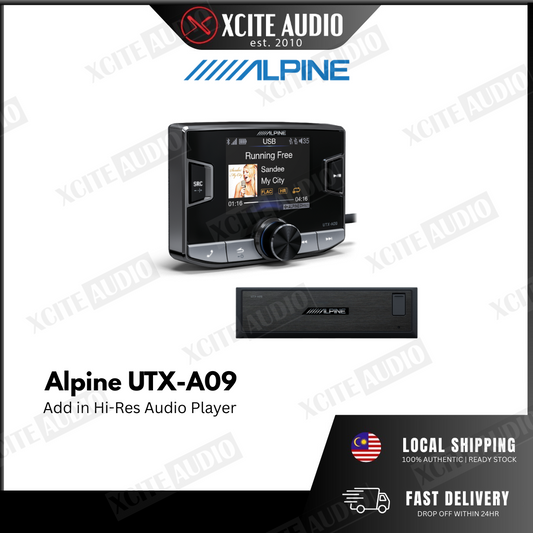 Alpine UTX-A09 ADD IN HI-RES AUDIO PLAYER