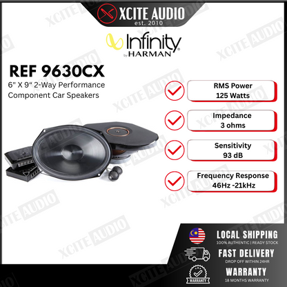 Infinity Reference REF-9630CX Reference Series 6"x9" Component Car Speakers