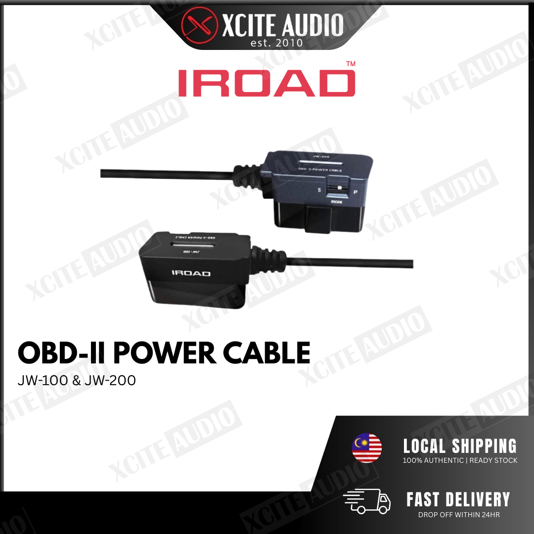 IROAD OBD Power Cable JW-100/JW-200/IM-300