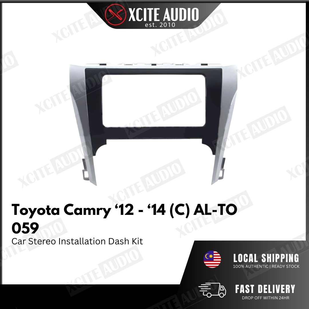 Toyota Camry 2012-2014 AL-TO059 Double-Din Car Stereo Installation Dash Kit Fascia Kit Car Player Casing Mounting Kit