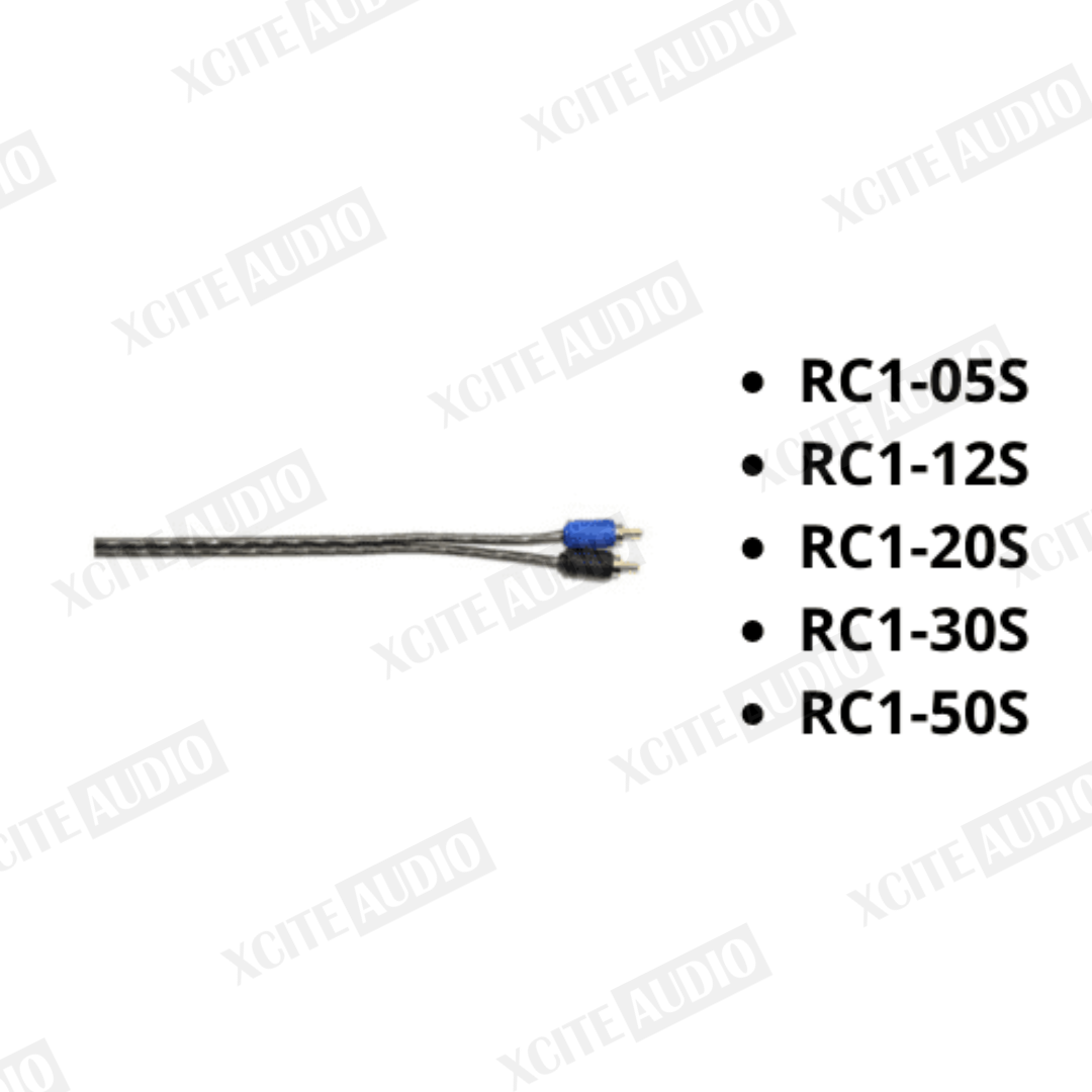 Blaupunkt 2-Channel RCA Cable RC1 Better audio transmission for entertaining sound streaming