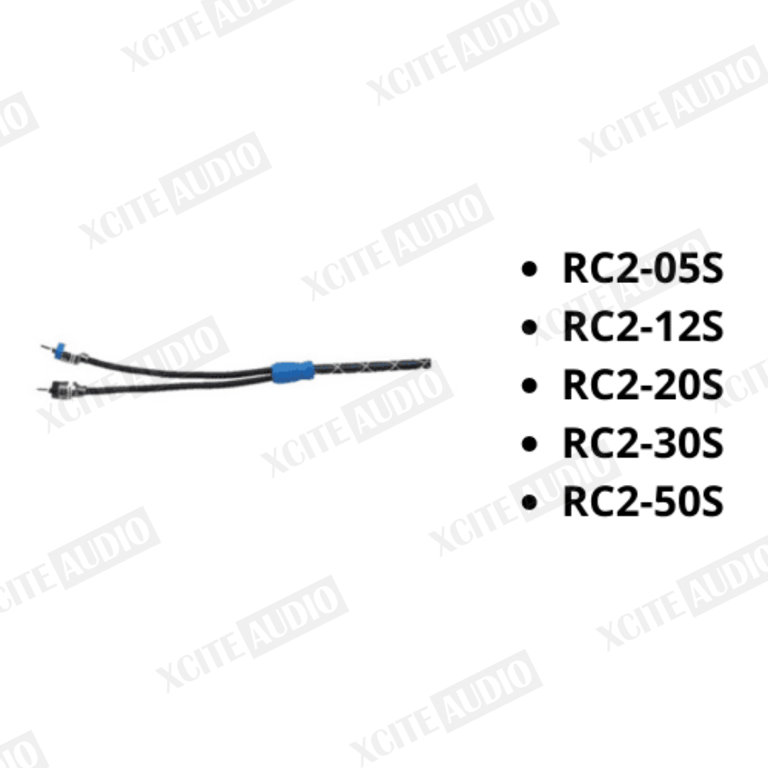 Blaupunkt 2-Channel RCA Cable RC2 Better audio transmission for entertaining sound streaming