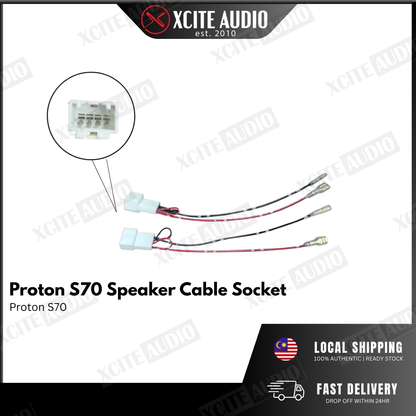 Plug & Play (PNP) Speaker Cable Socket (Pair)
