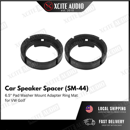 Car Speaker Spacer 6.5" Pad Washer Mount Adapter Ring Mat for VW Golf