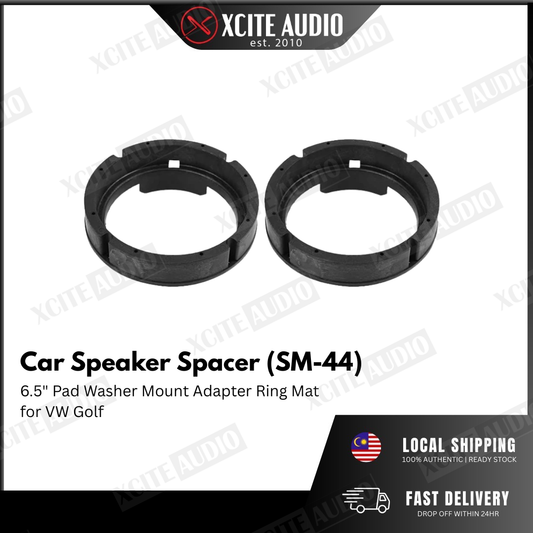 Car Speaker Spacer 6.5" Pad Washer Mount Adapter Ring Mat for VW Golf