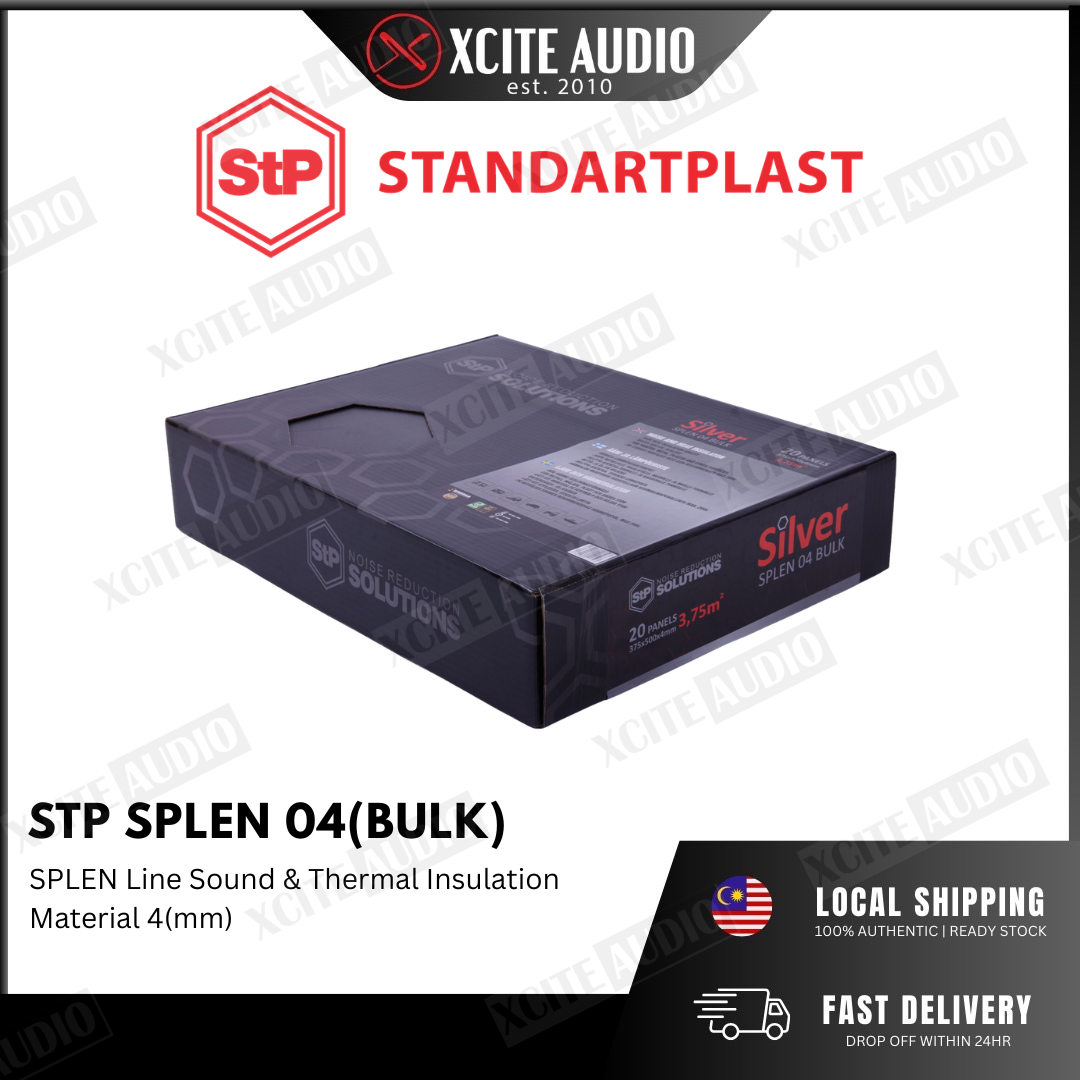 STP Splen 04 - 4mm sealing, heat-insulating and sound-insulating material - 1 Box