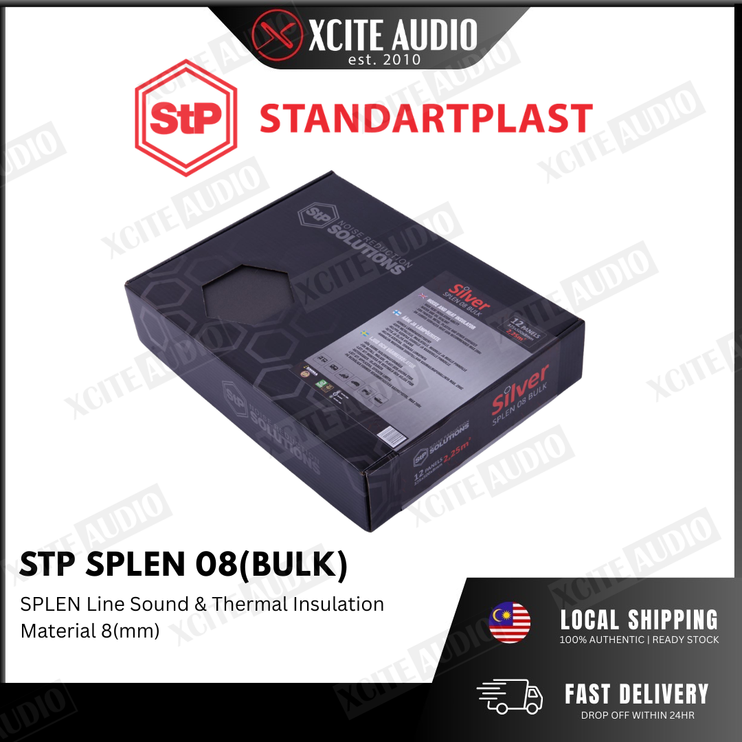 STP Splen 08 - Car Soundproof Sound Deadening - 1Box