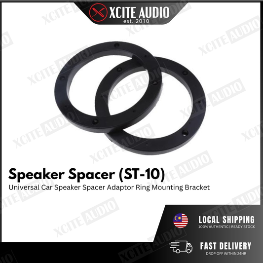 Universal Solid Rubber 6" - 6.5" Car Speaker Adapter Bracket Spacer Mat