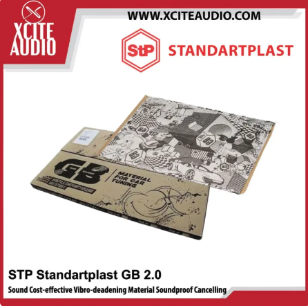 STP Standartplast GB 2.0 Sound Cost-effective Vibro-deadening Material Soundproof Cancelling (1 Sheet)