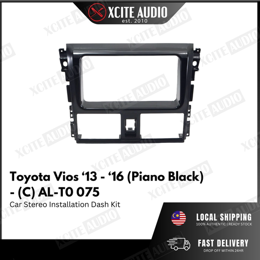 Toyota Vios 2013-2016 AL-TO075 Double-Din Car Stereo Installation Dash Kit Fascia Kit Car Player Casing