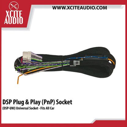 Digital Sound Processor(DSP) Plug & Play Cable Socket For Proton/Perodua/Toyota/Nissan/Mazda/Honda/Hyudai/BMW/Audi/Mini/Mercs