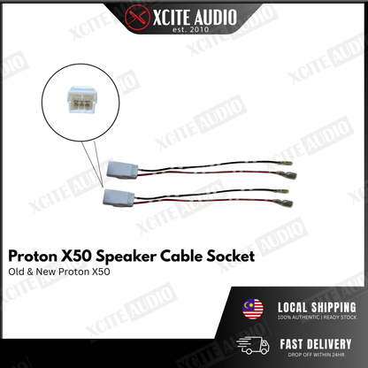 Plug & Play (PNP) Speaker Cable Socket (Pair)