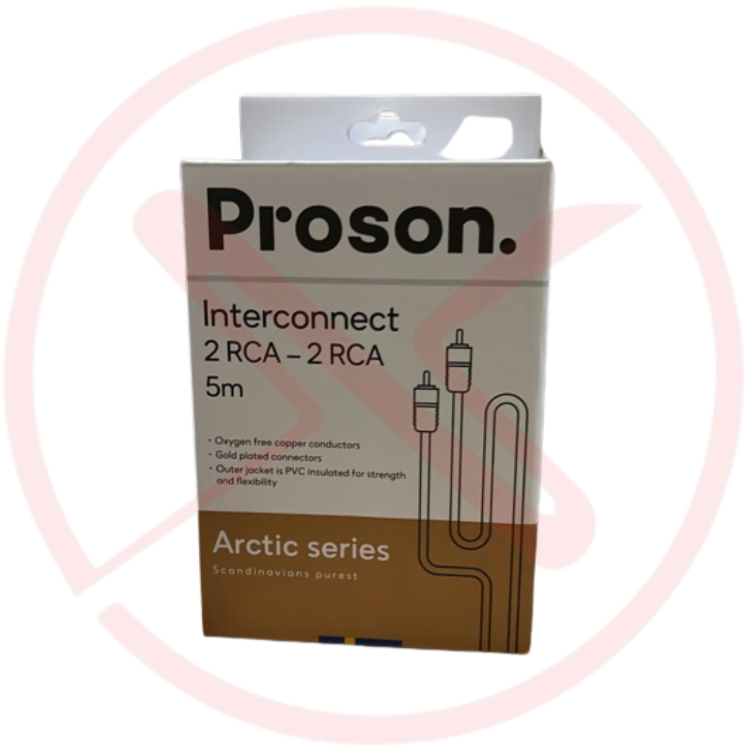 Proson Arctic Interconnect Pure OFC RCA Cable