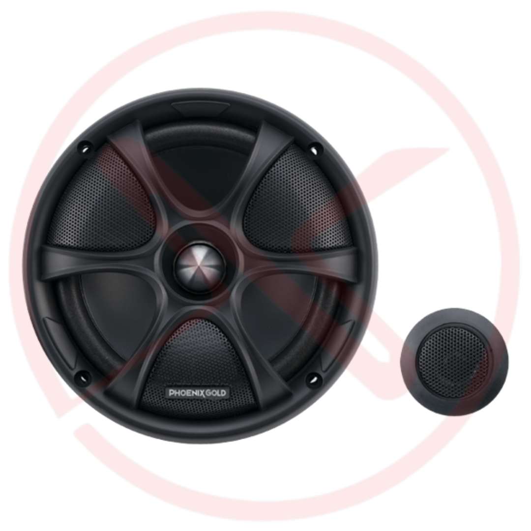 Phoenix Gold RX65CS 6.5"inch 2-Way Component Speakers